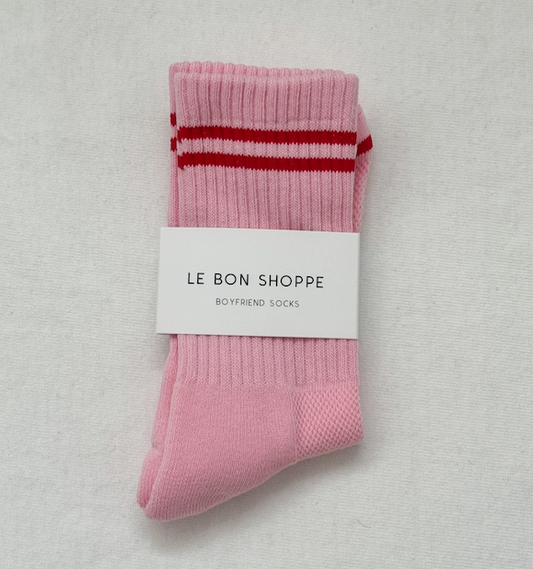 Pink Boyfriend Socks