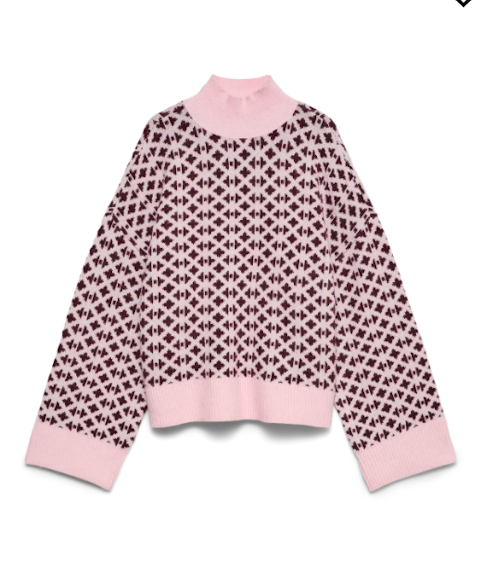 Oversized  Pink Sweater