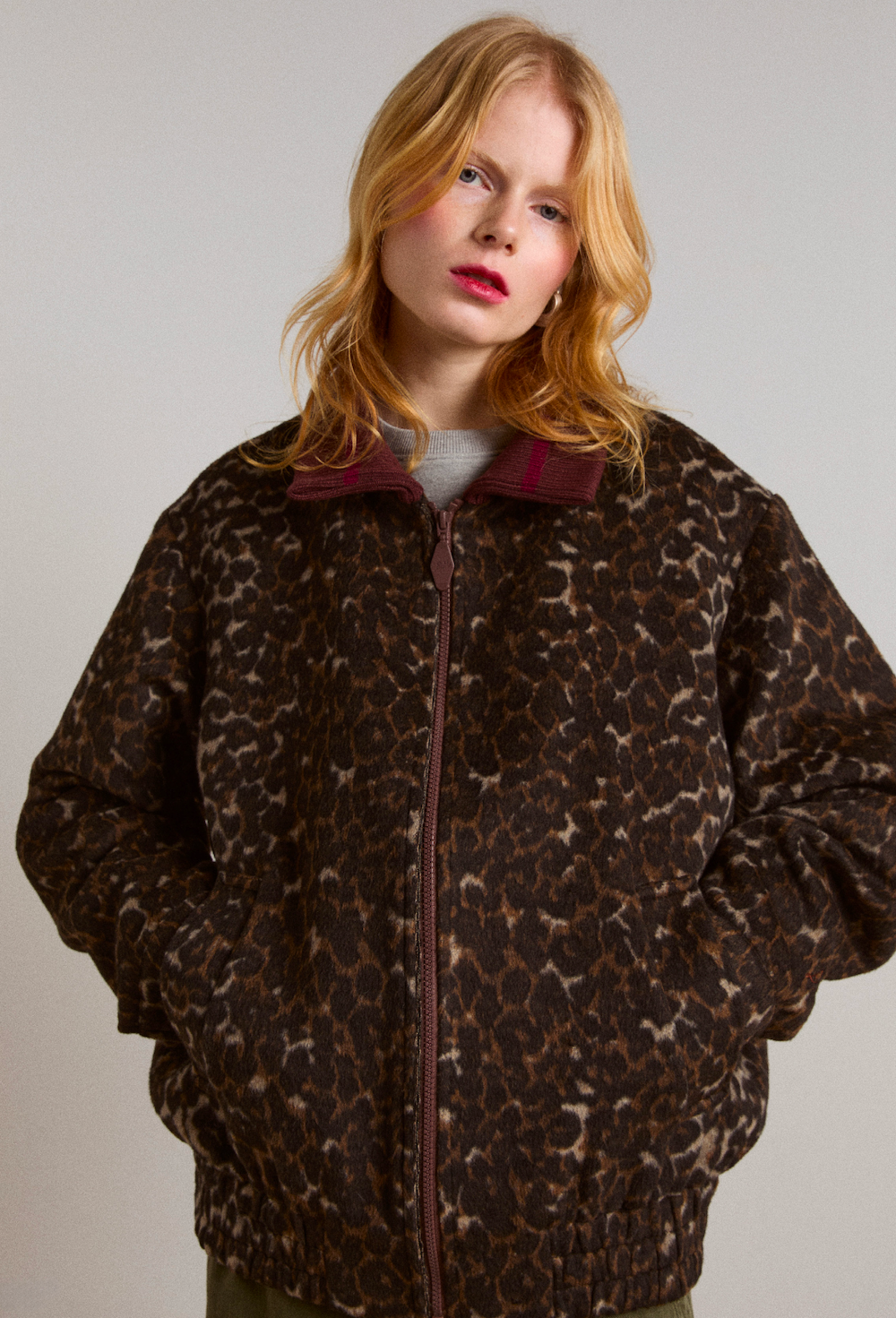 Leopard Pixie Bomber