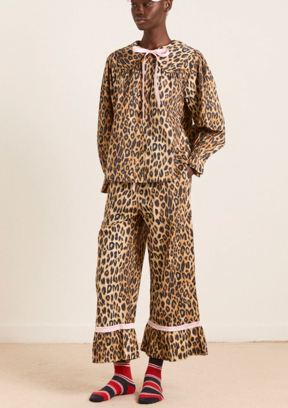 Damson Madder Leopard PJ's