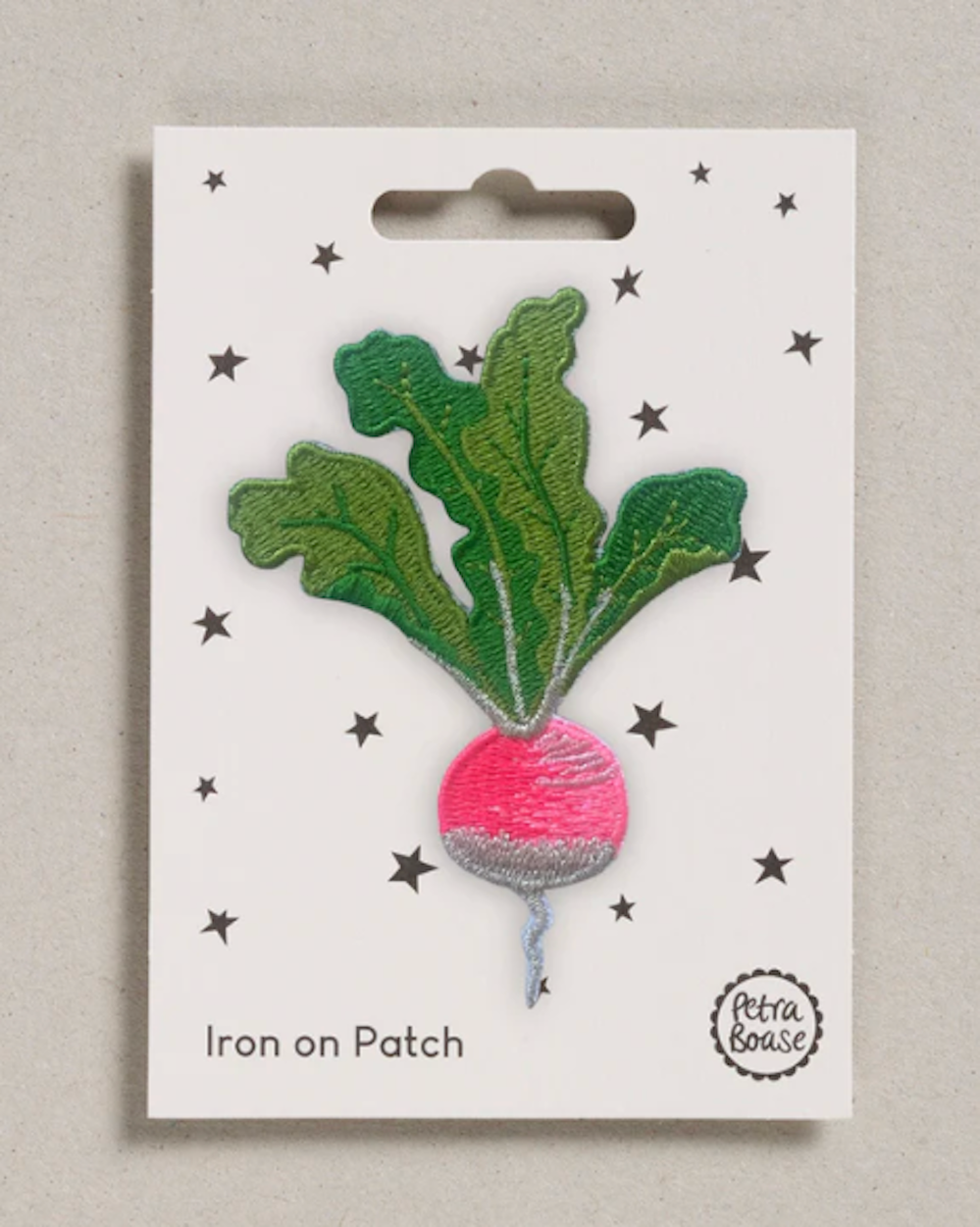 Radish  Iron on Patch