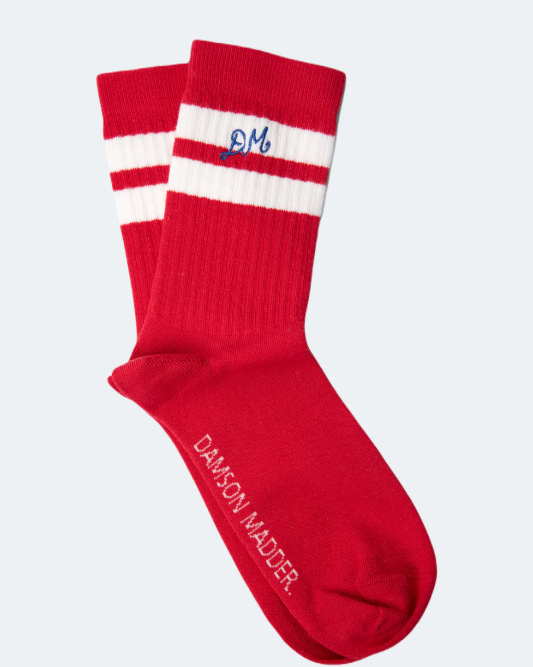 Red Damson Madder Sock