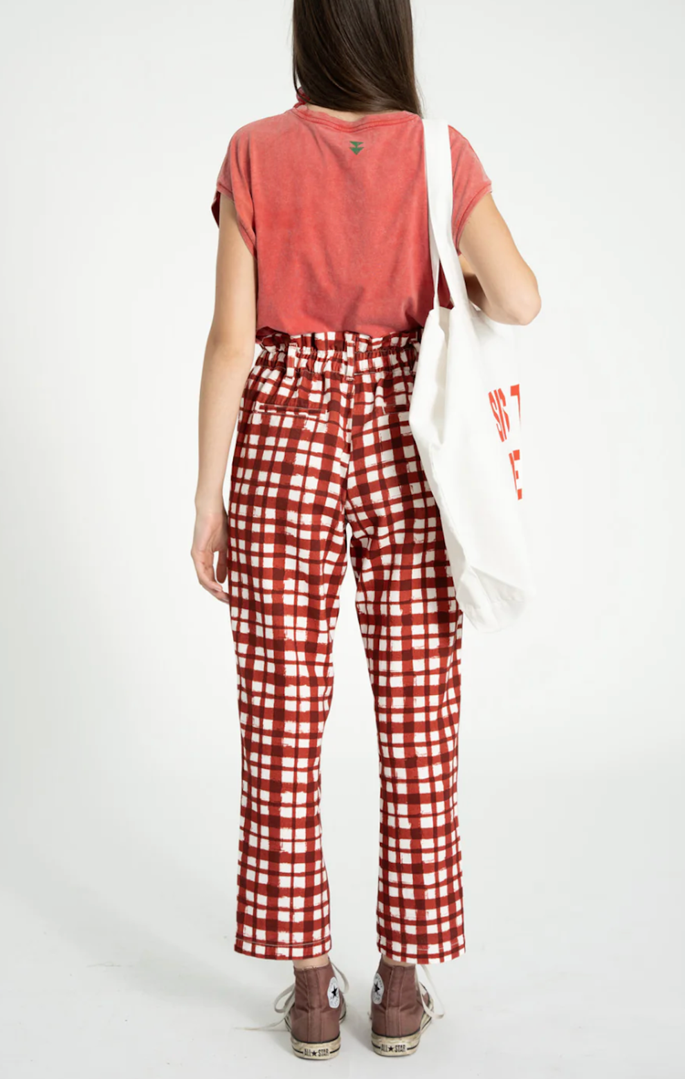 Bordeaux/EcruTrousers