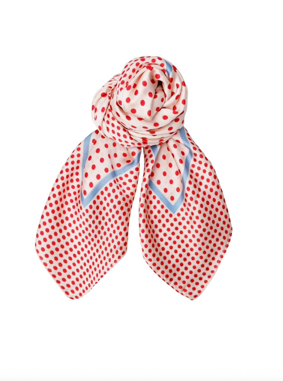 Red Polkadot Scarf