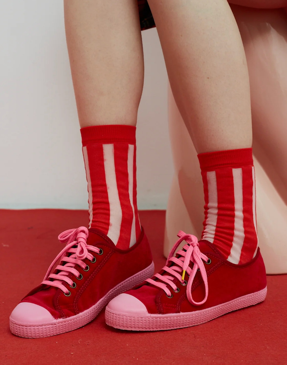 Cobi Red Socks