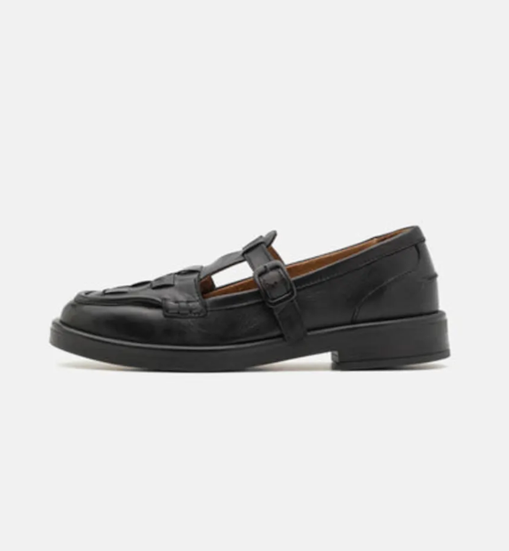 Black Leather Brogues