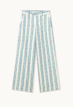 Flowers Twill Trousers