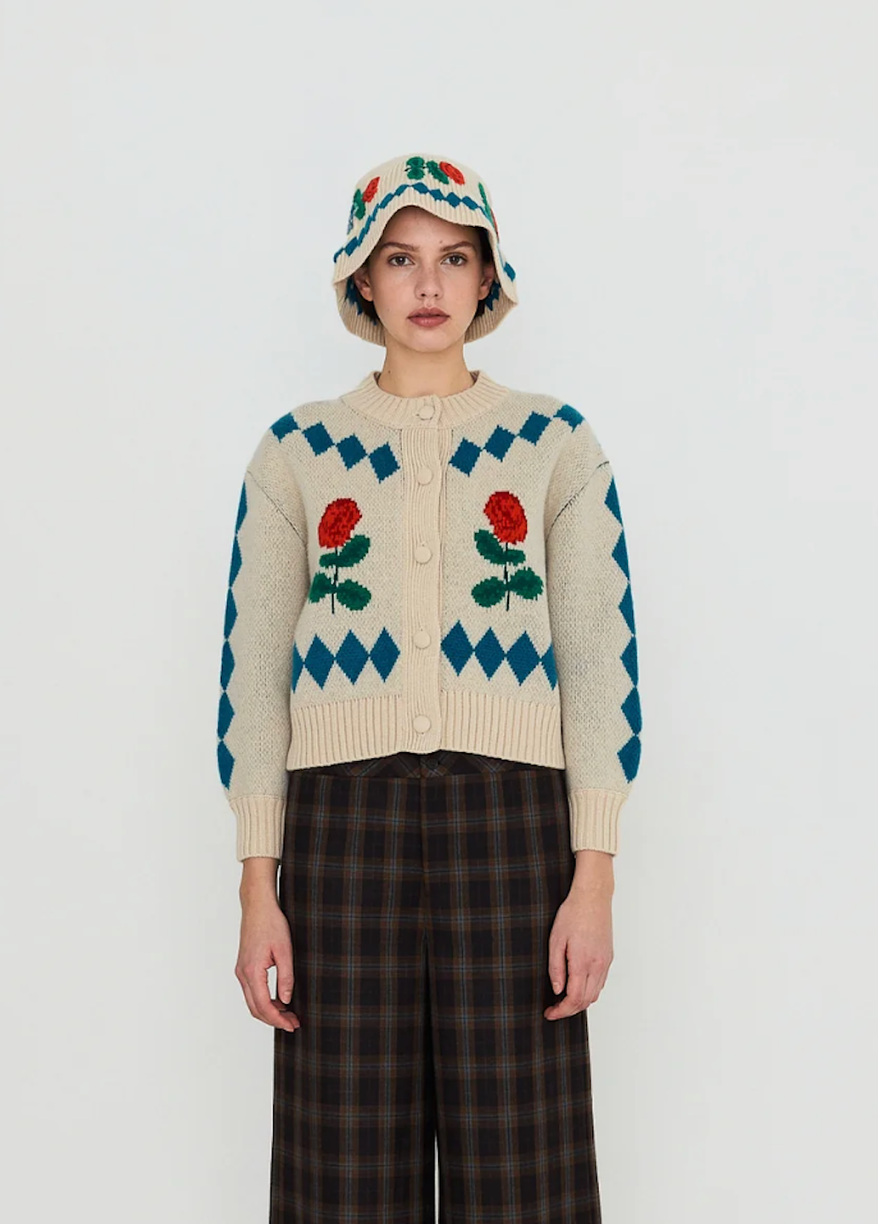 Roses Diamonds Cardigan