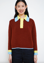 Brown Country  Sweater