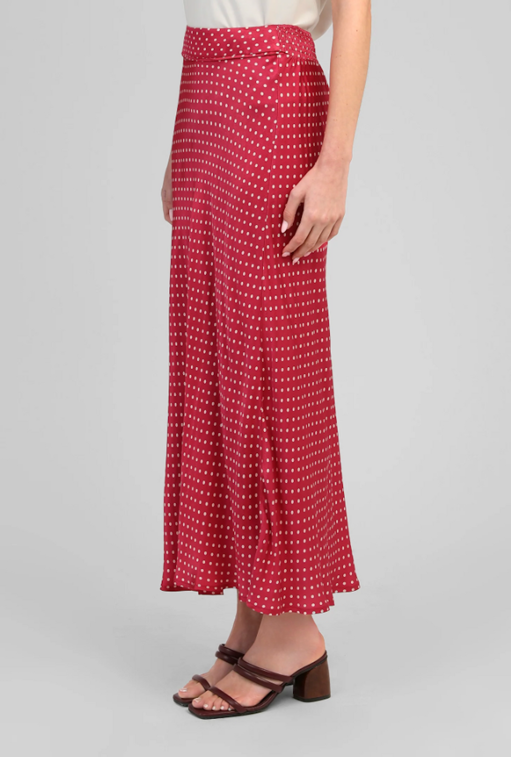 Strawberry Polkadot Skirt