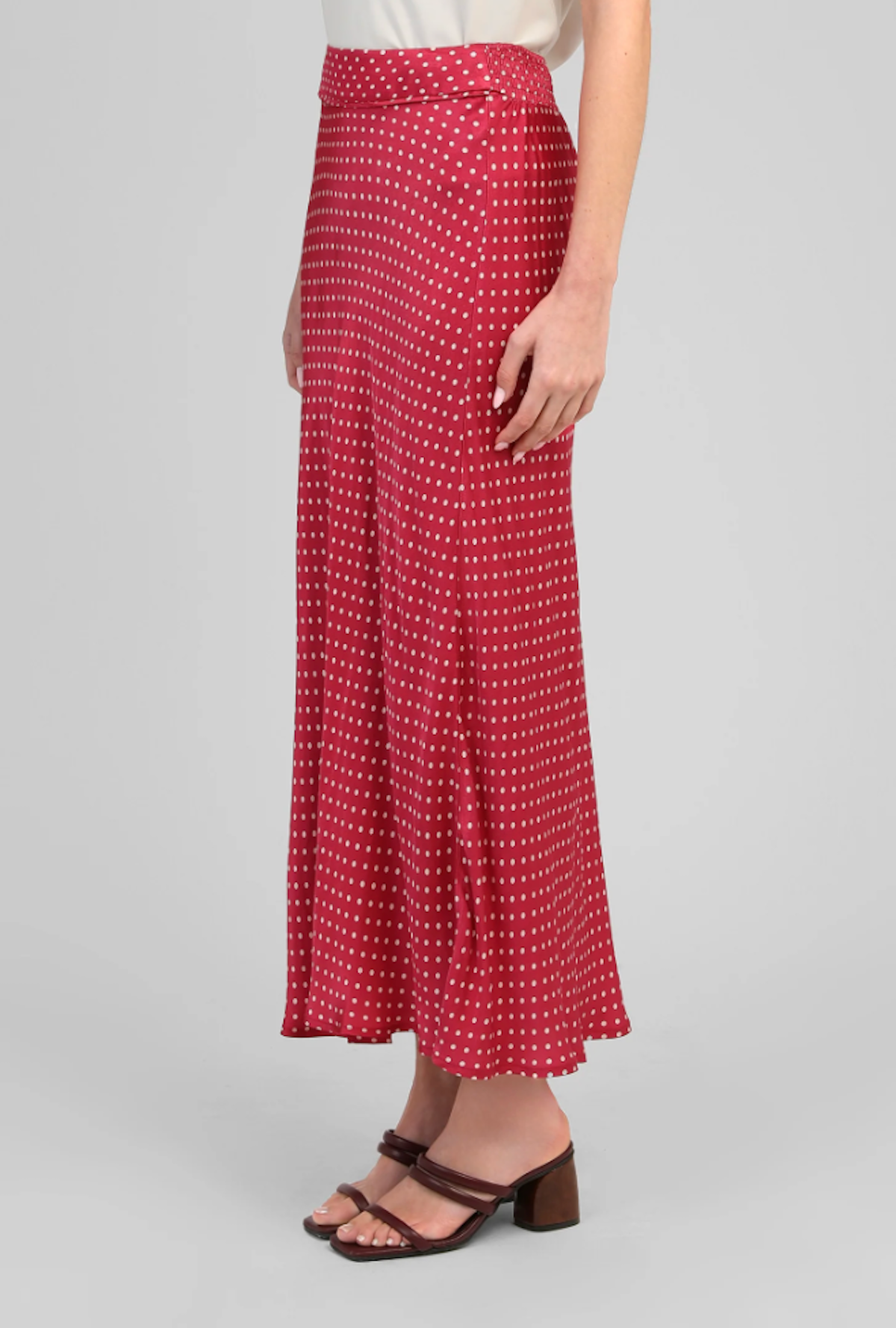 Strawberry Polkadot Skirt