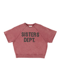 Short Sleeve Sisters Dept Sweatshirt