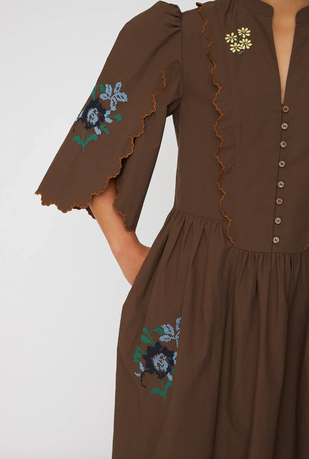 Embroidered Dress