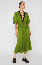 Green Lace Blouse