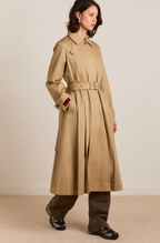 Sofia pleated Trench Coat coming soon