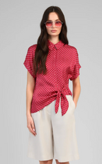 Strawberry Polkadot Blouse