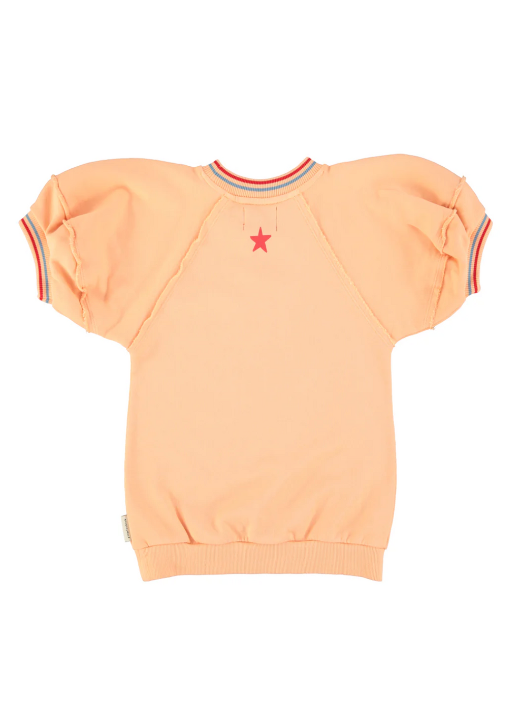 Peach Sweatshirt Dress