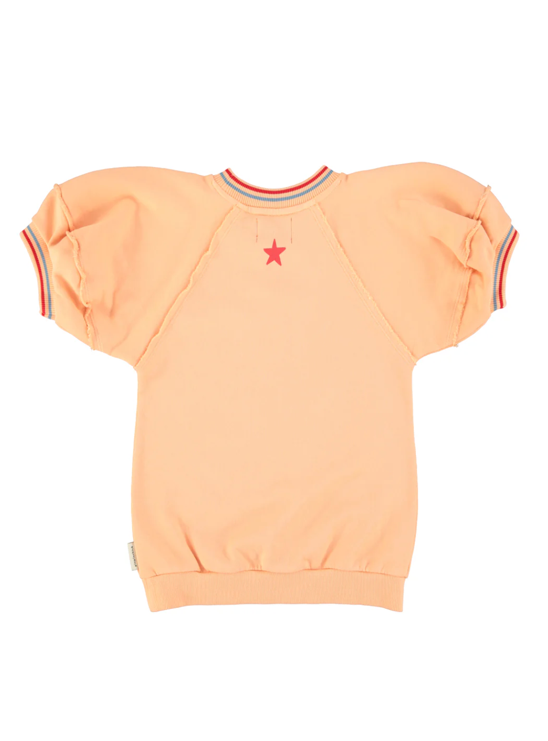 Peach Sweatshirt Dress