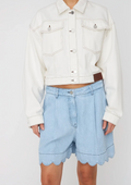 Soft Denim Shorts