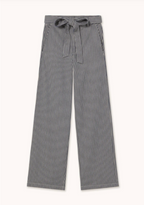 Berta Striped Twill Trousers
