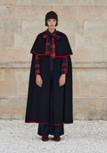 Check Long Trenchcoat