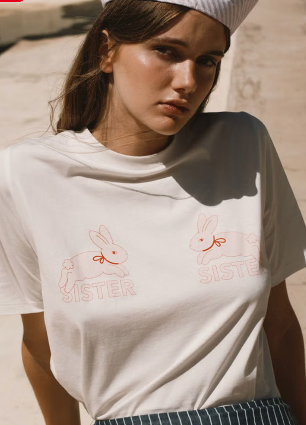 Sister Sister Rabbit t shirt
