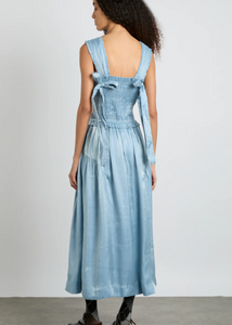 Tish Bow Blue Glass Dress