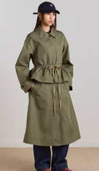 Myrtle Khaki Raincoat
