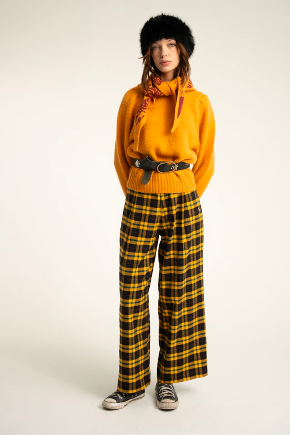 Tartan Check Trousers