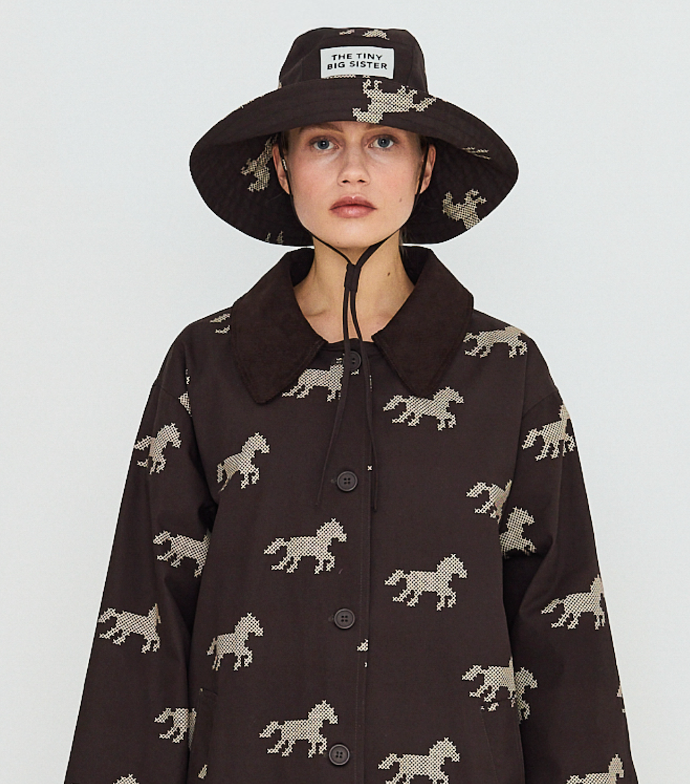 Horses Trench Coat