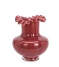 Fluted Glass Vase