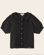 Vintage Black Blouse