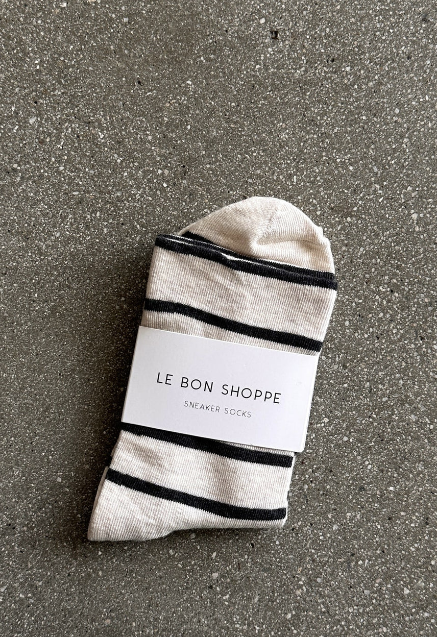 Stripe Wally Socks Grain
