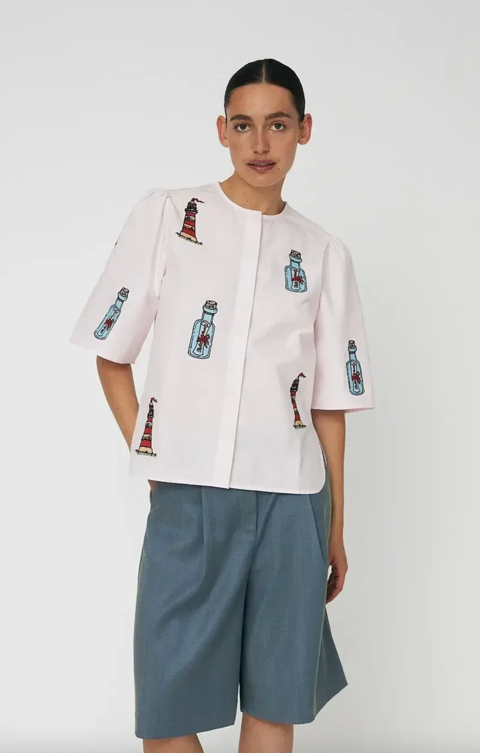 Lighthouse Blouse Pink