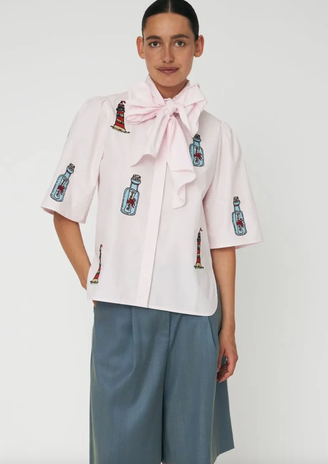 Lighthouse Blouse Pink