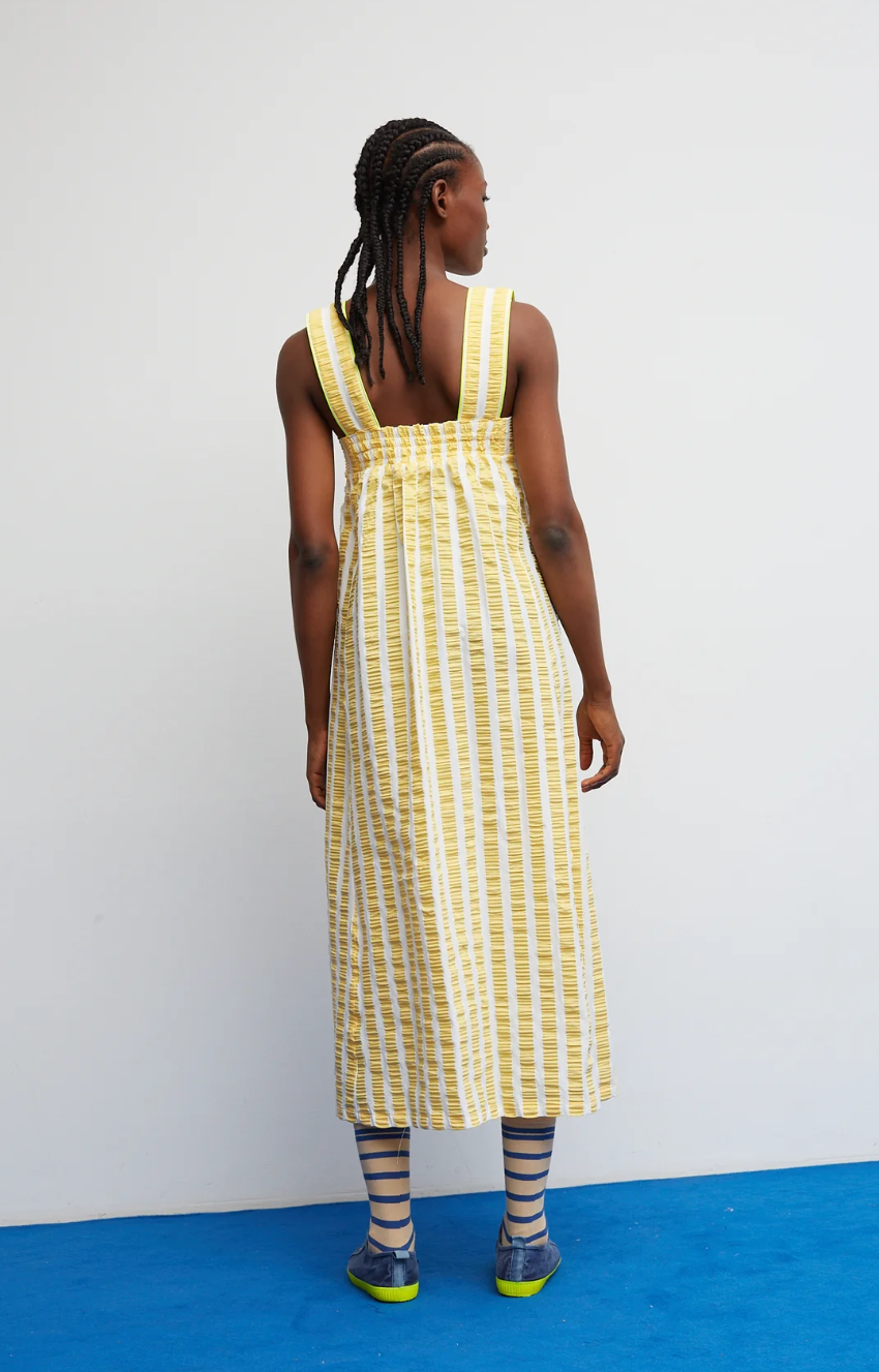 Lemonade Seersucker Dress