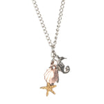 Load image into Gallery viewer, Shells and Seahorse Pendant
