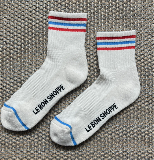 Girlfriend Socks Leche