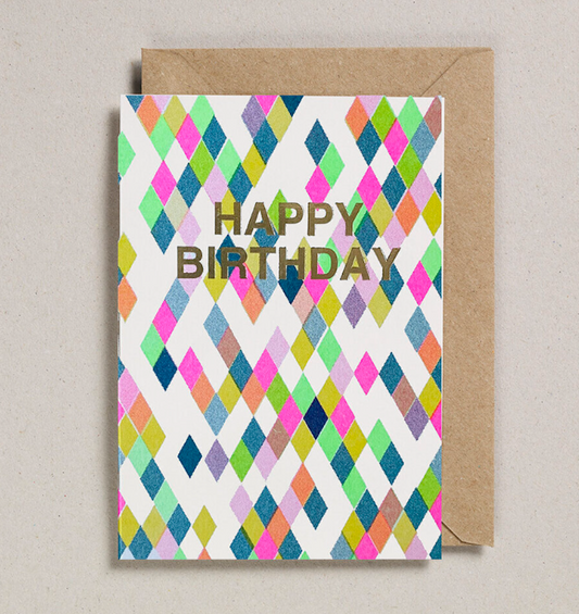 Diamonds Birthday Card