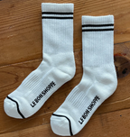 Boyfriend Socks Classic White